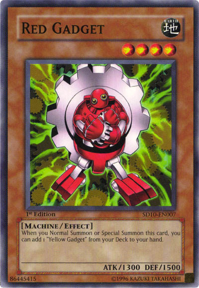 Red Gadget [SD10-EN007] Common | Gam3 Escape