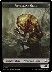 Phyrexian Germ // Myr Double-Sided Token [March of the Machine Commander Tokens] | Gam3 Escape