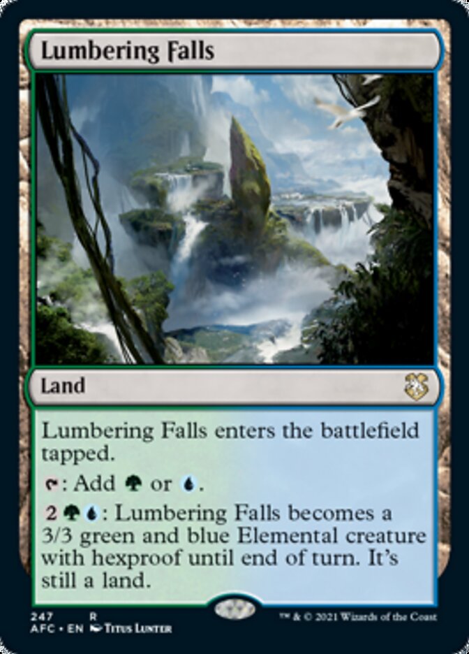 Lumbering Falls [Dungeons & Dragons: Adventures in the Forgotten Realms Commander] | Gam3 Escape