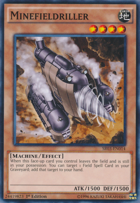 Minefieldriller [SR03-EN014] Common | Gam3 Escape