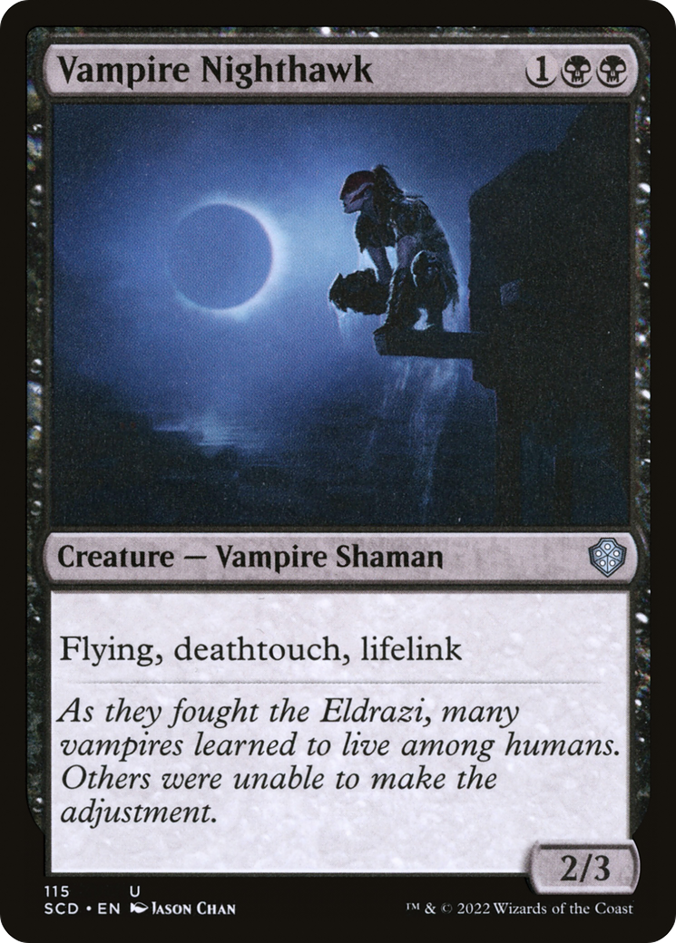 Vampire Nighthawk [Starter Commander Decks] | Gam3 Escape