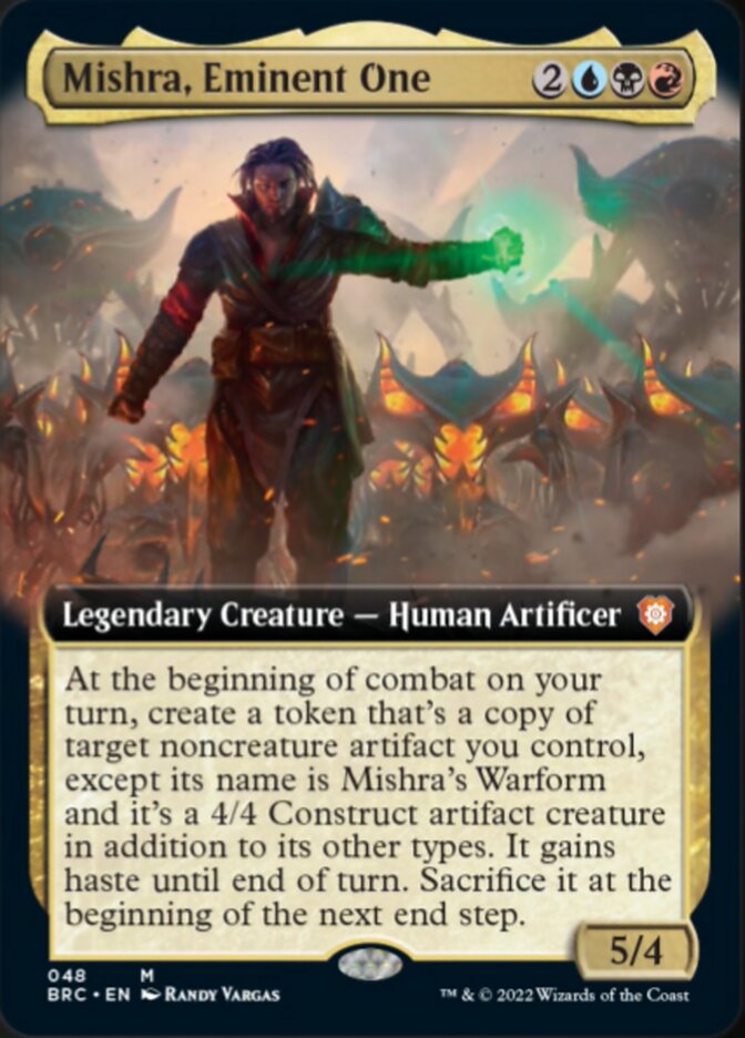 Mishra, Eminent One (Extended Art) [The Brothers' War Commander] | Gam3 Escape