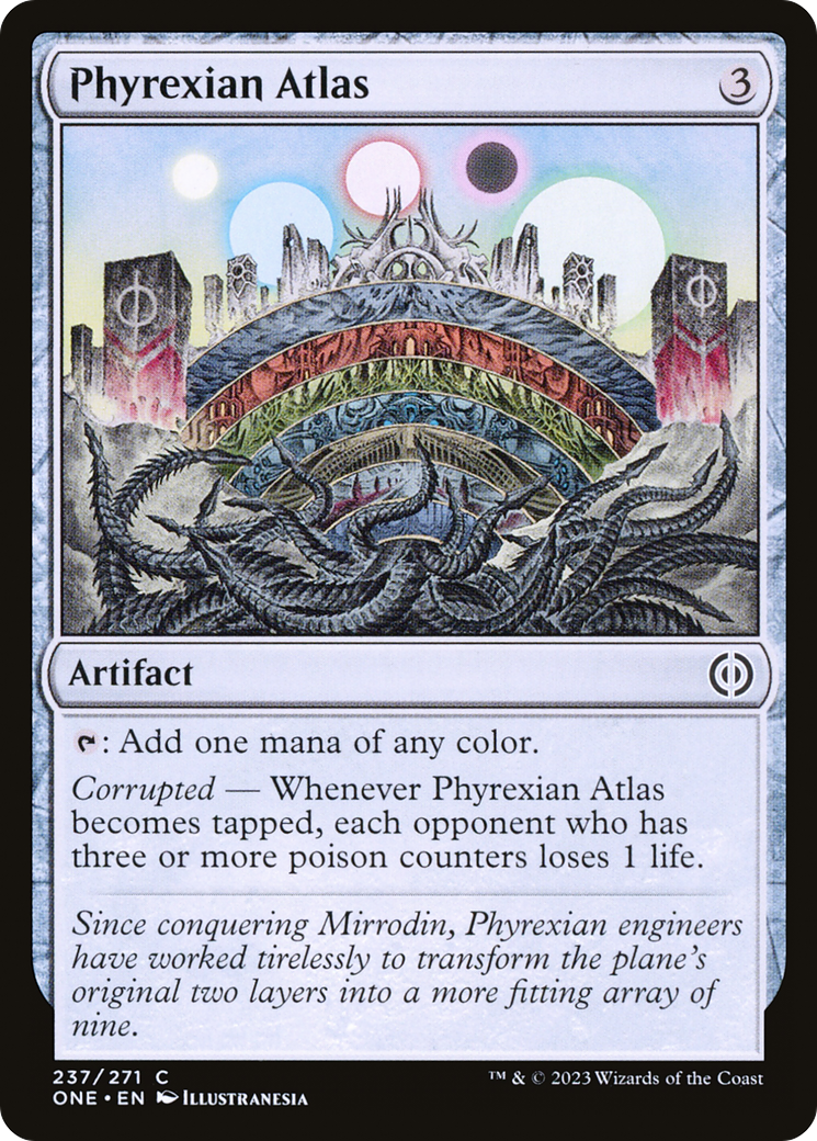 Phyrexian Atlas [Phyrexia: All Will Be One] | Gam3 Escape