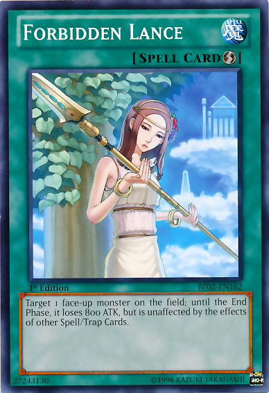 Forbidden Lance [BP02-EN162] Common | Gam3 Escape