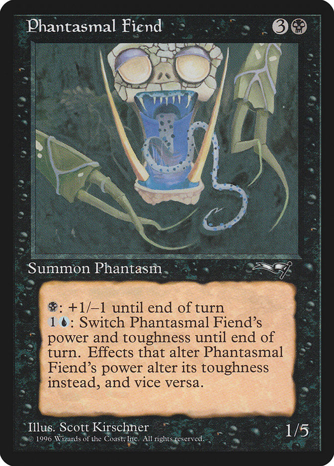 Phantasmal Fiend (Dark Green Background) [Alliances] | Gam3 Escape