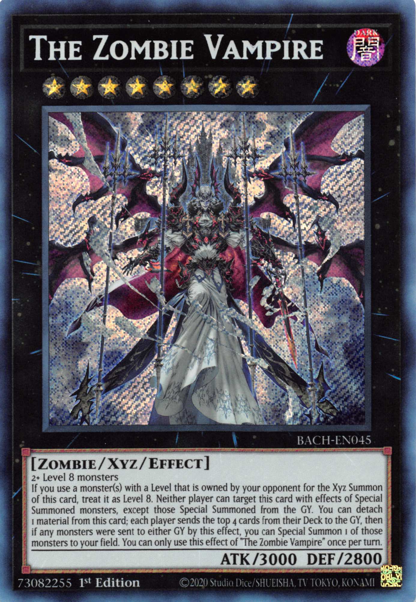 The Zombie Vampire [BACH-EN045] Secret Rare | Gam3 Escape