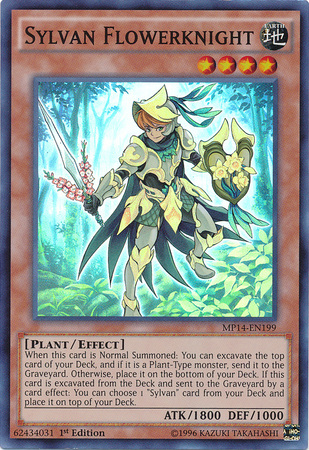 Sylvan Flowerknight [MP14-EN199] Super Rare | Gam3 Escape