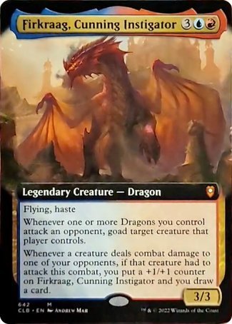 Firkraag, Cunning Instigator (Extended Art) [Commander Legends: Battle for Baldur's Gate] | Gam3 Escape
