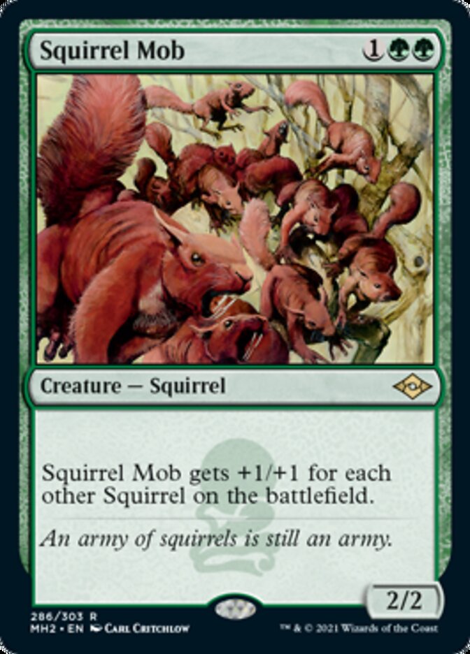Squirrel Mob (Foil Etched) [Modern Horizons 2] | Gam3 Escape