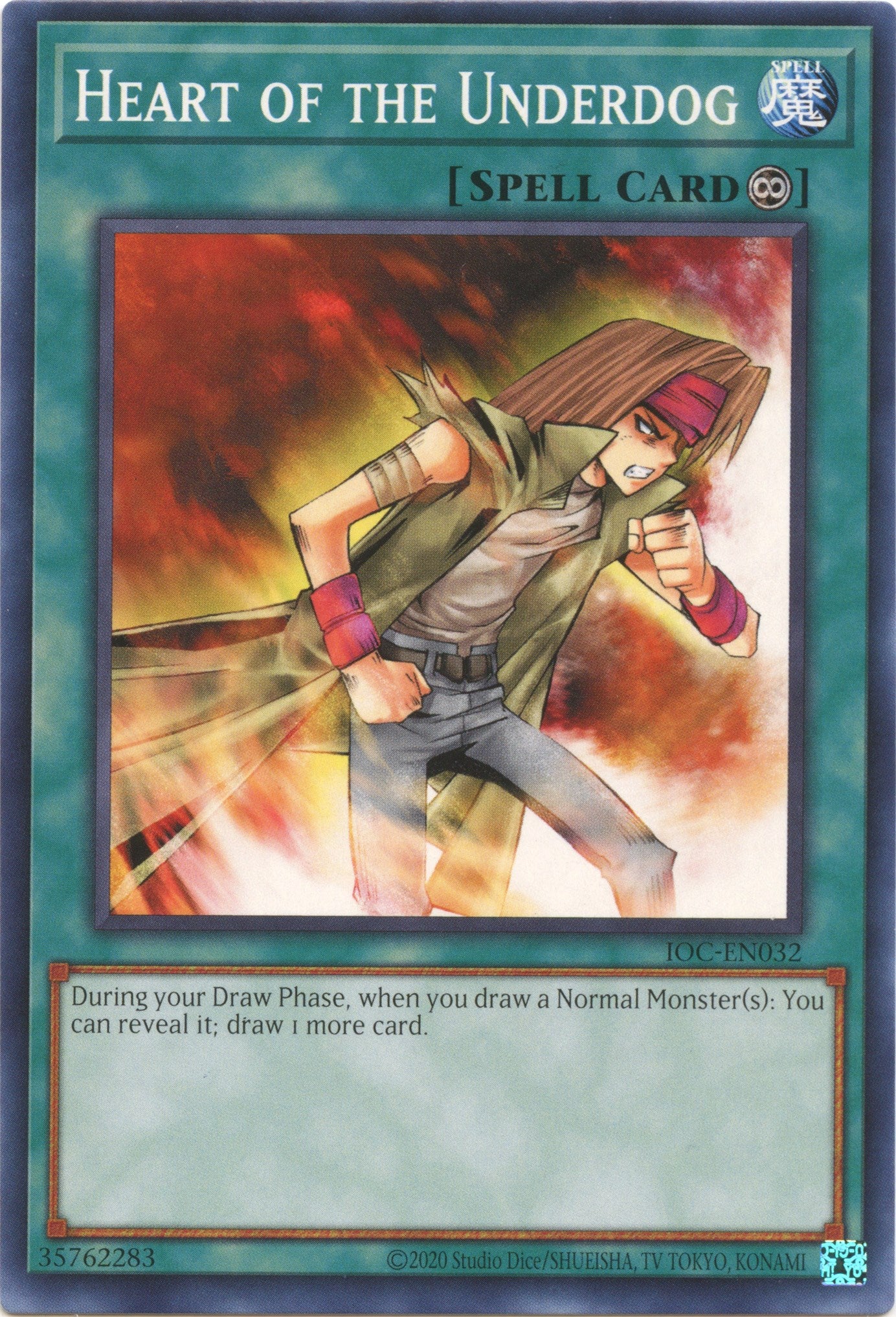 Heart of the Underdog (25th Anniversary) [IOC-EN032] Common | Gam3 Escape
