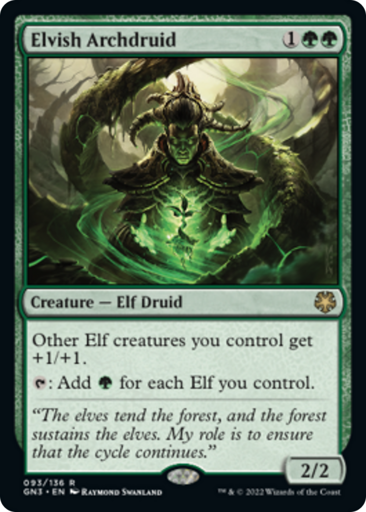 Elvish Archdruid [Game Night: Free-for-All] | Gam3 Escape