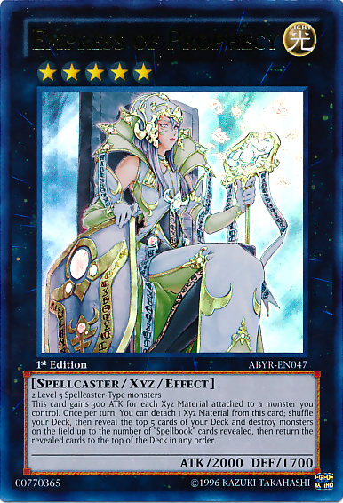 Empress of Prophecy [ABYR-EN047] Ultra Rare | Gam3 Escape