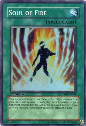 Soul of Fire [FOTB-EN031] Super Rare | Gam3 Escape