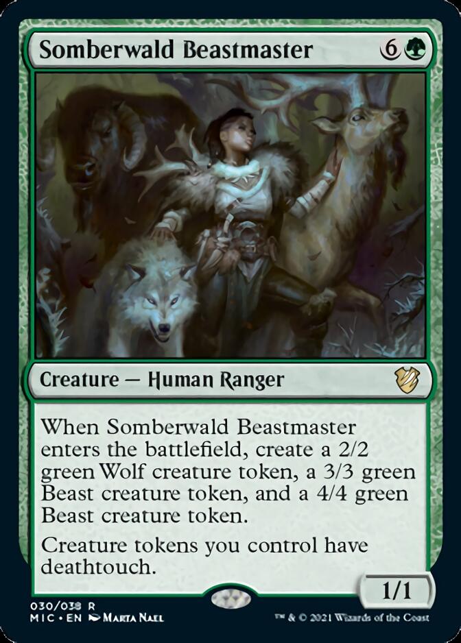 Somberwald Beastmaster [Innistrad: Midnight Hunt Commander] | Gam3 Escape