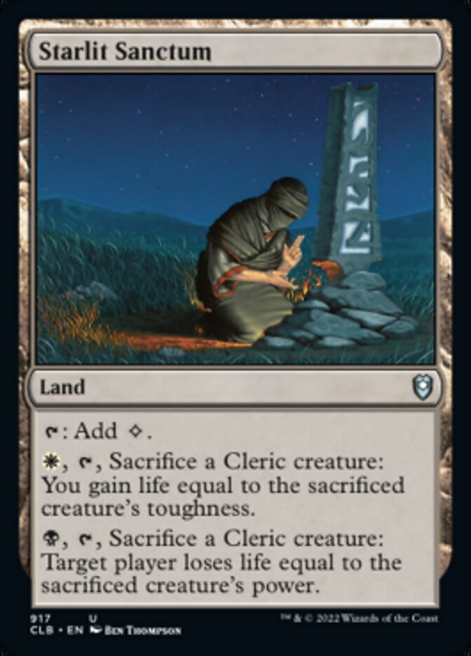 Starlit Sanctum [Commander Legends: Battle for Baldur's Gate] | Gam3 Escape