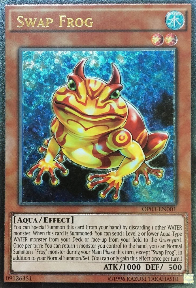 Swap Frog [OP03-EN001] Ultimate Rare | Gam3 Escape