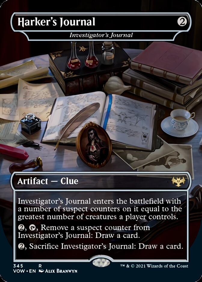 Investigator's Journal - Harker's Journal [Innistrad: Crimson Vow] | Gam3 Escape