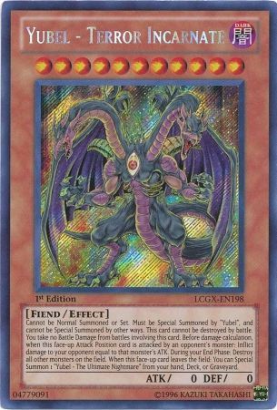 Yubel - Terror Incarnate [LCGX-EN198] Secret Rare | Gam3 Escape