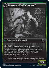 Weaver of Blossoms // Blossom-Clad Werewolf [Innistrad: Double Feature] | Gam3 Escape