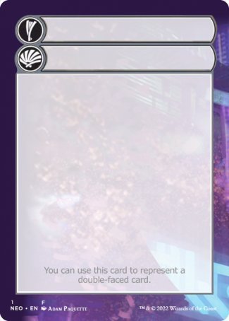 Helper Card (1/9) [Kamigawa: Neon Dynasty Tokens] | Gam3 Escape