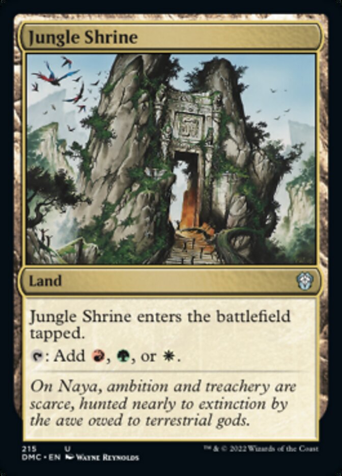 Jungle Shrine [Dominaria United Commander] | Gam3 Escape