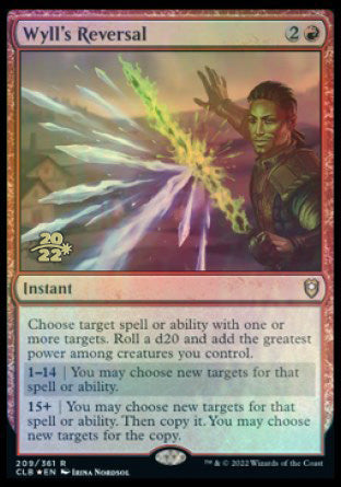 Wyll's Reversal [Commander Legends: Battle for Baldur's Gate Prerelease Promos] | Gam3 Escape