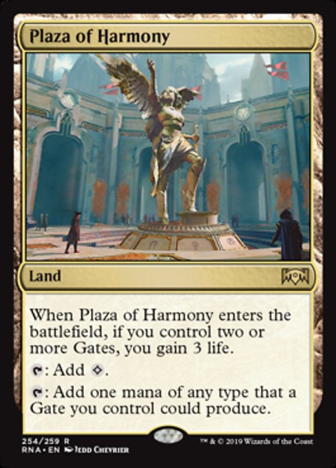 Plaza of Harmony [Ravnica Allegiance] | Gam3 Escape