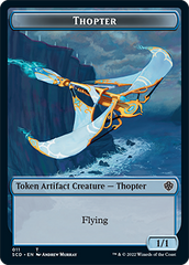 Bird // Thopter Double-Sided Token [Starter Commander Decks] | Gam3 Escape