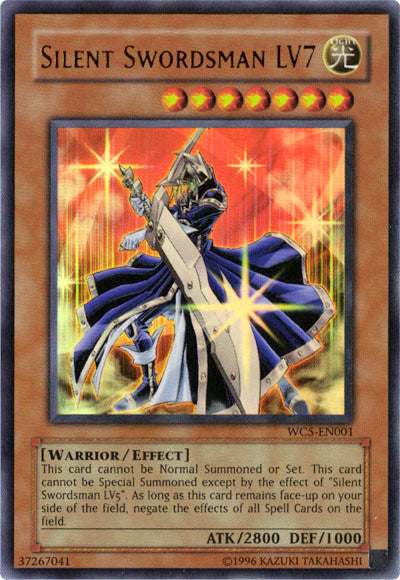 Silent Swordsman LV7 [WC5-EN001] Ultra Rare | Gam3 Escape