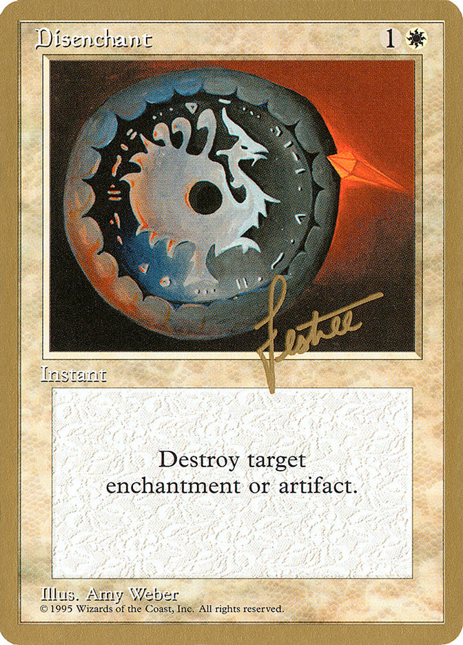 Disenchant (Bertrand Lestree) [Pro Tour Collector Set] | Gam3 Escape
