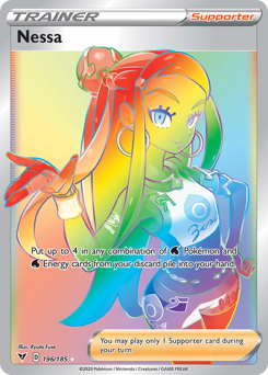 Nessa (196/185) [Sword & Shield: Vivid Voltage] | Gam3 Escape