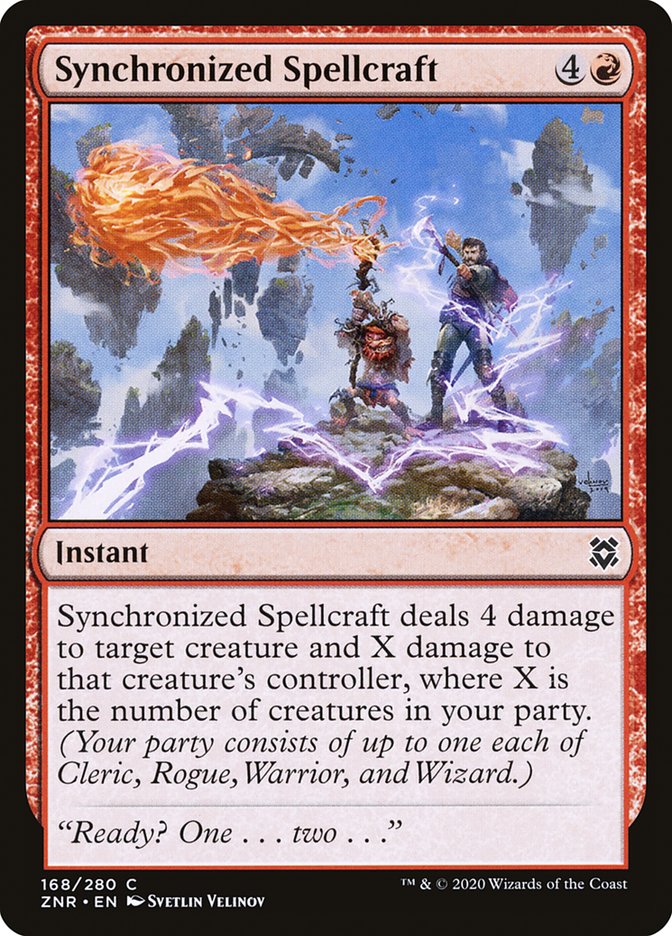 Synchronized Spellcraft [Zendikar Rising] | Gam3 Escape