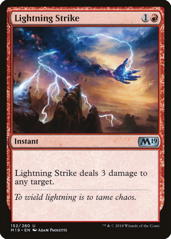 Lightning Strike [Core Set 2019] | Gam3 Escape
