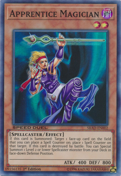 Apprentice Magician [SBAD-EN002] Super Rare | Gam3 Escape