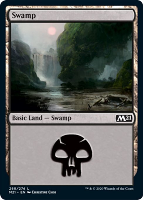 Swamp (268) [Core Set 2021] | Gam3 Escape