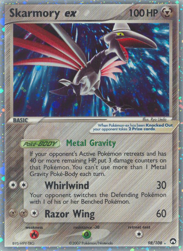 Skarmory ex (98/108) [EX: Power Keepers] | Gam3 Escape