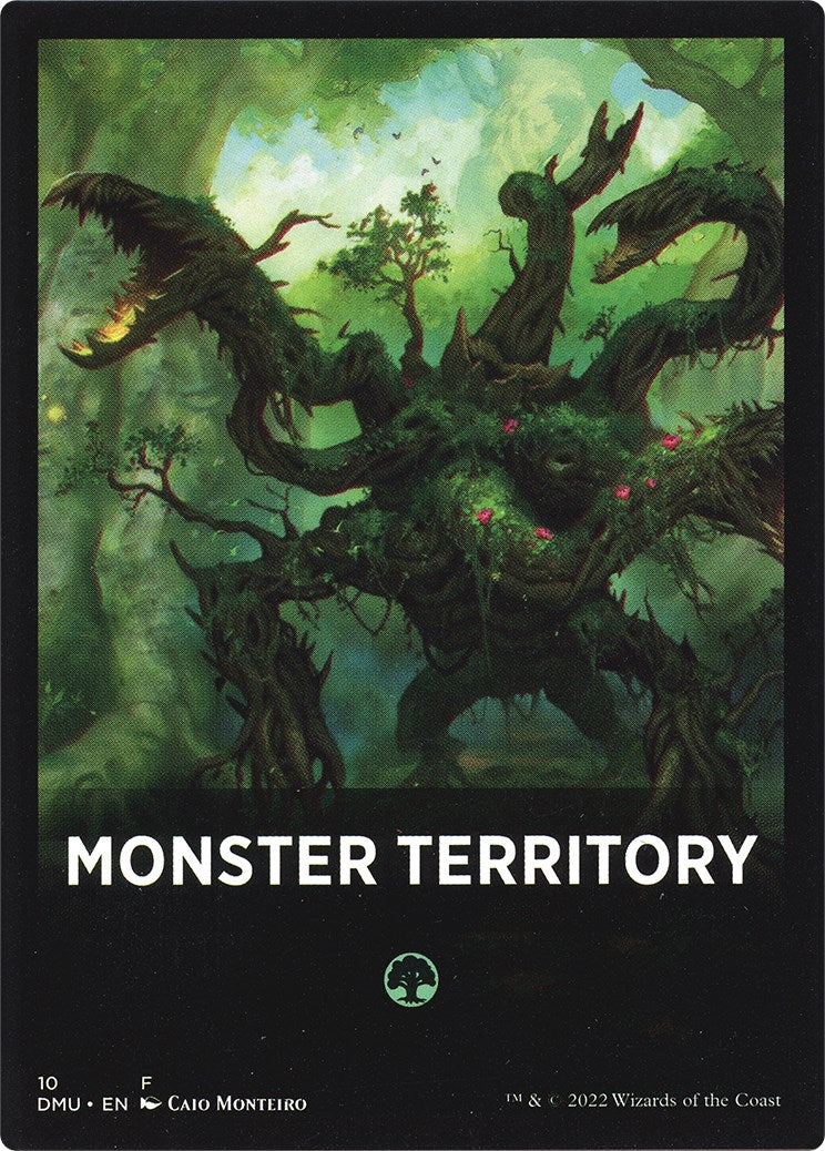 Monster Territory Theme Card [Dominaria United Tokens] | Gam3 Escape