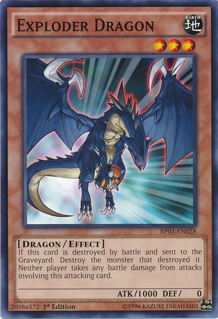 Exploder Dragon [BP03-EN028] Common | Gam3 Escape