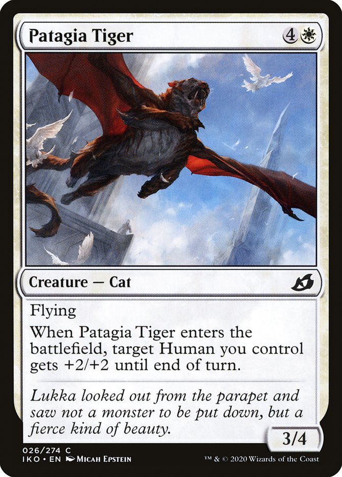 Patagia Tiger [Ikoria: Lair of Behemoths] | Gam3 Escape