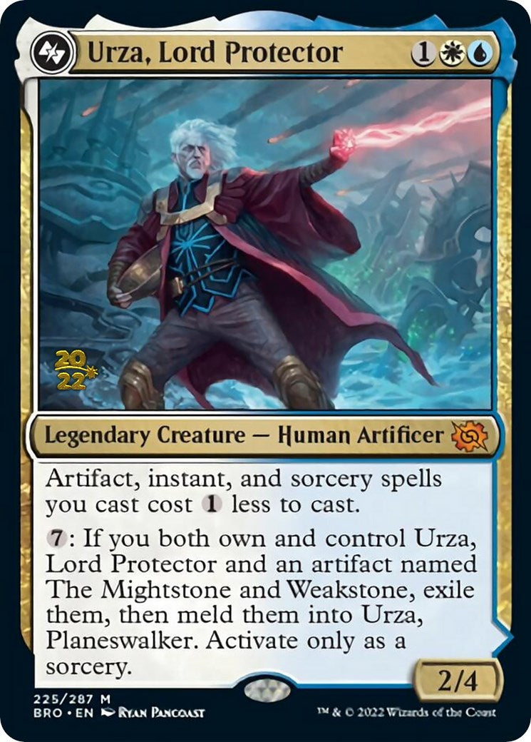 Urza, Lord Protector [The Brothers' War: Prerelease Promos] | Gam3 Escape