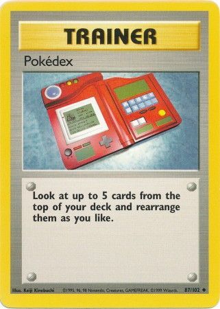 Pokedex (87/102) [Base Set Unlimited] | Gam3 Escape