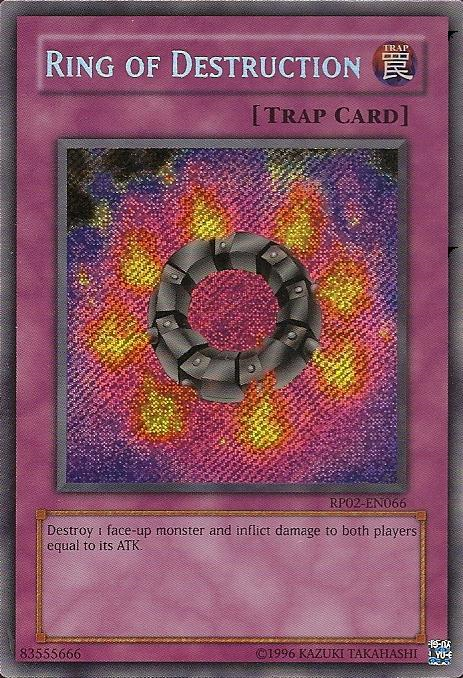 Ring of Destruction [RP02-EN066] Secret Rare | Gam3 Escape