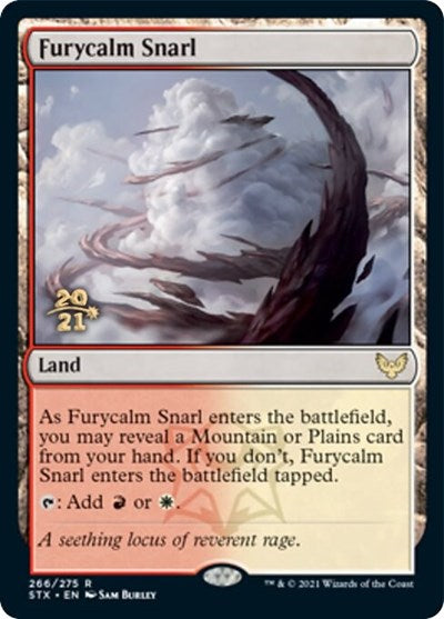 Furycalm Snarl [Strixhaven: School of Mages Prerelease Promos] | Gam3 Escape