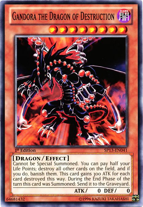 Gandora the Dragon of Destruction [SP13-EN041] Common | Gam3 Escape