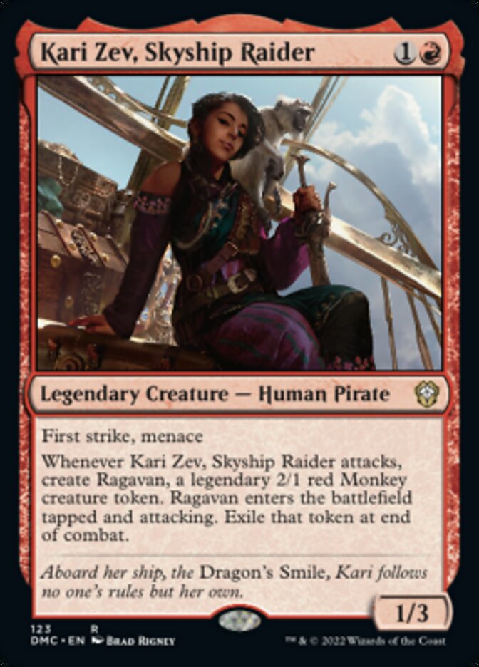 Kari Zev, Skyship Raider [Dominaria United Commander] | Gam3 Escape