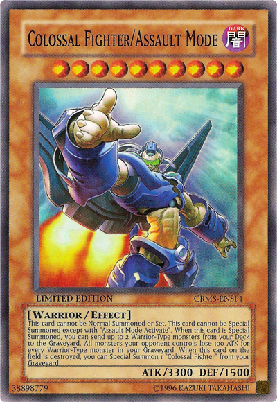 Colossal Fighter/Assault Mode [CRMS-ENSP1] Super Rare | Gam3 Escape