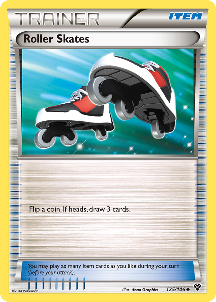 Roller Skates (125/146) [XY: Base Set] | Gam3 Escape