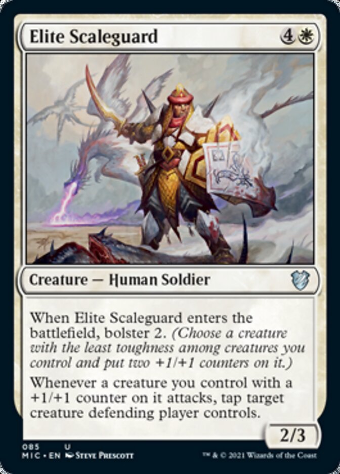 Elite Scaleguard [Innistrad: Midnight Hunt Commander] | Gam3 Escape