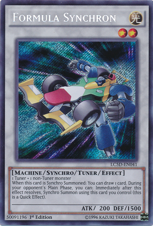 Formula Synchron [LC5D-EN041] Secret Rare | Gam3 Escape