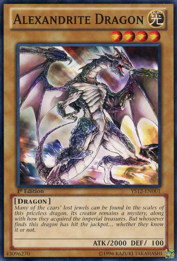 Alexandrite Dragon [YS12-EN001] Common | Gam3 Escape